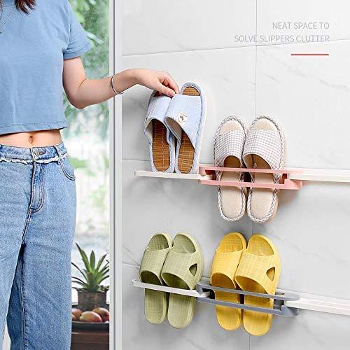 Multifunction Folding Slippers Hanger Organizer