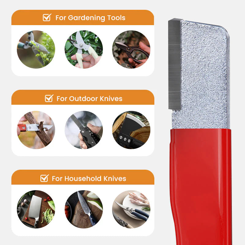 🛠️ Multi-Purpose Garden Tool Blade Sharpener Set