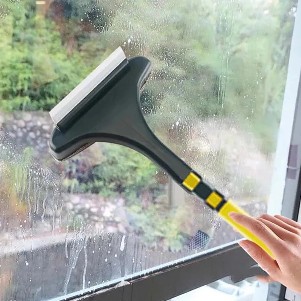 2-in-1 Multifunctional Mesh Screen & Window Cleaner Brush