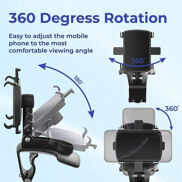 Universal 360° Rotation Multifunctional Car Dashboard Phone Holder