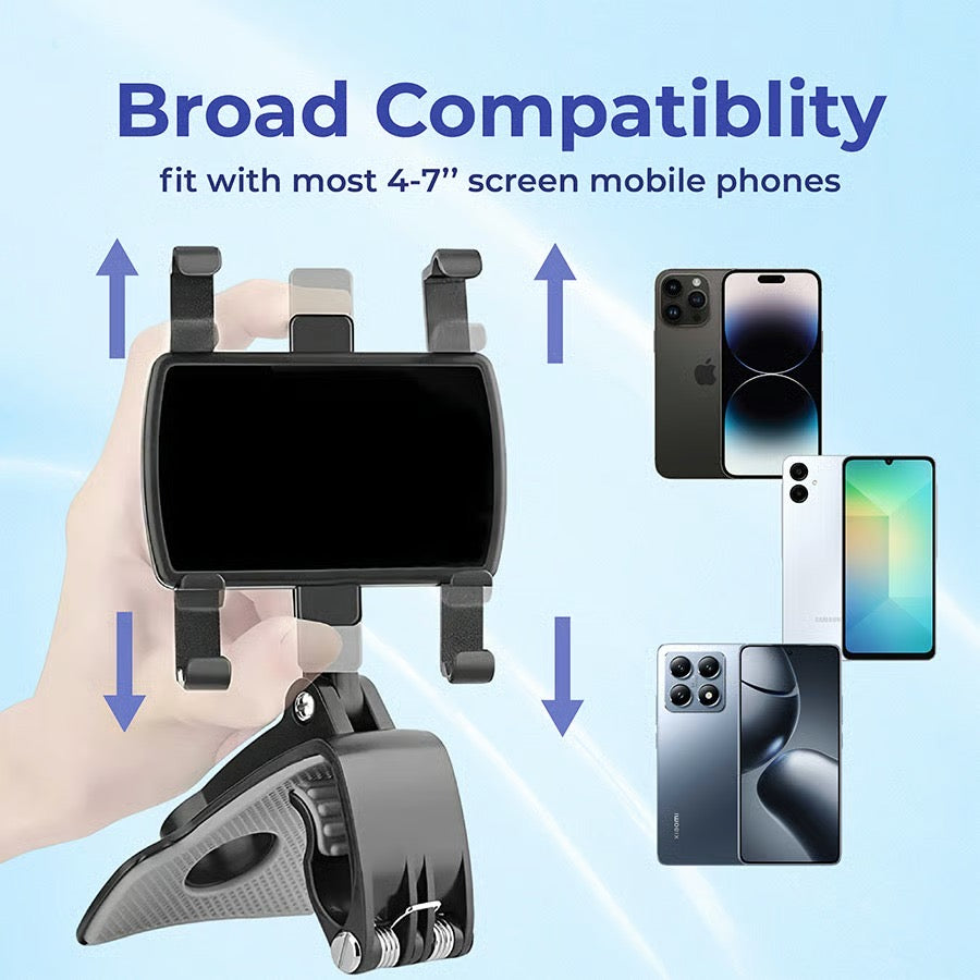Universal 360° Rotation Multifunctional Car Dashboard Phone Holder