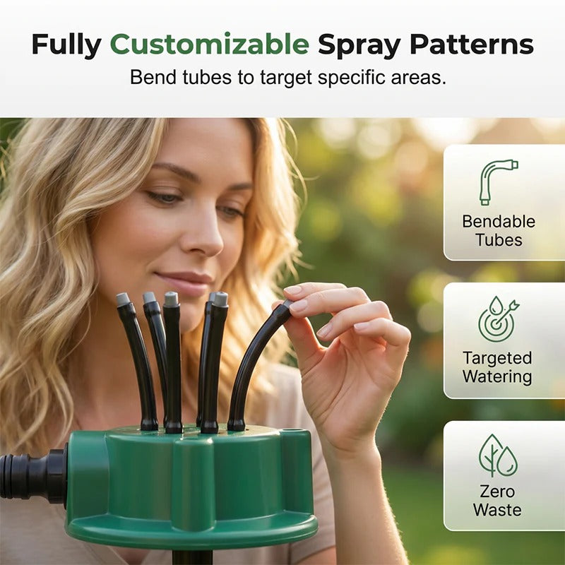 💞50K+ SOLD!🌸Precision Irrigation Sprinkler–360° multi‑directional, custom spray patterns🌱