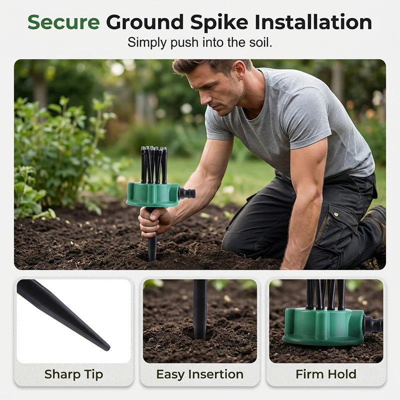 💞50K+ SOLD!🌸Precision Irrigation Sprinkler–360° multi‑directional, custom spray patterns🌱